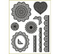 Tampon Transparent Dentelle