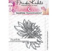Tampon transparent - Fleur Passiflore 3 - 9,5 x 6,5 cm