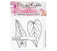Tampon Transparent Frida Kahlo® : Feuilles Tropicales 2