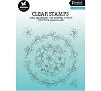 Tampon transparent - StudioLight - Big Circle cadre floral circulaire