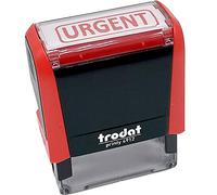 Tampon Trodat X-print 4912 encrage automatique rechargeable, texte URGENT, encre de couleur rouge, format de l’impression 47 x 18 mm