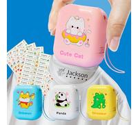 Tampon Vetement Enfant, Prenom Vetement Textile Personnalisable Personnalisation éTanche à L'Eau PréNom Tampon Et Etiquette PréNom（Gratuit 100）Convient à la maternelle et à l'usage familial