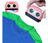 Tampon Vetement Enfant,Tampon prénom personnalisé pour vêtement, Tampon pour étiquette d'école, Tampon pour tissu, Tampon pour logo, Tampon pour nom, Tampon pour textile