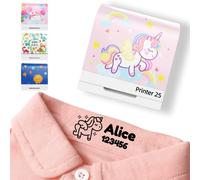 Tampon vêtement enfant,Tampon vêtement enfant personnalisé,Tampon prenom vêtement enfant,Tampon marqueur vêtement enfant,Tampon nom enfant vêtement,tampon nominatif pour vêtements,42 (Unicorn-)