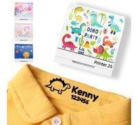 Tampon vêtement enfant,Tampon vêtement enfant personnalisé,Tampon prenom vêtement enfant,Tampon marqueur vêtement enfant,Tampon nom enfant vêtement,tampon nominatif pour vêtements (Dinosaur)