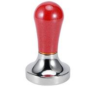Tamponneur de café en alliage en aluminium, sabotage multifonctionnel Power pressé Hammer, outil de tamponnage pour Coffee Bean Press Press Grind pressant (Rot)