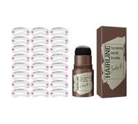Tampons à sourcils et pochoir faciles à utiliser pour débutants - 24 modèles réutilisables - Anti-taches - Kit de façonnage portable des sourcils