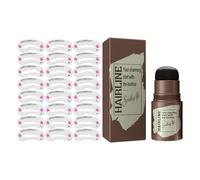 Tampons à sourcils et pochoir faciles à utiliser pour les débutants - 24 modèles réutilisables - Anti-taches - Kit de pochoirs à sourcils