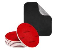 Tampons abrasifs Boule de Bowling - Kit de Nettoyage Professionnel, Outil de Polissage antidérapant, équipement de Peinture de, Ensemble de tampons de Sable à Grains Multiples, Texture Facile