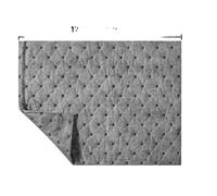 Tampons absorbants, Absorbeur universel, Capacité 12 gallons, Tapis absorbant 12Gal
