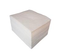 Tampons absorbants d'huile industriels, tapis absorbants, absorbants d'huile à évacuation rapide, non absorbants d'eau, for atelier, garage et machines(400x500x4mm)