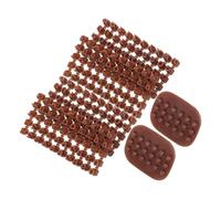 Tampons Alphabet pour Bricolage Mini en Plastique, 2 Lots Démontables