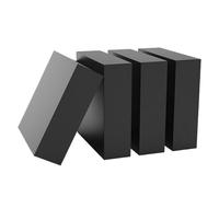 Tampons anti-vibrations, Lot de 4 blocs amortisseurs en caoutchouc 120 × 120 mm, plaque carrée en caoutchouc adaptée au tapis roulant for machine à laver et sèche-linge, 120 × 120 × 8 mm(120x120x6mm)