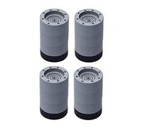 Tampons anti-vibrations pour machine à laver et sèche-linge - Réduisent le bruit - Gris - 8,5 cm