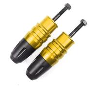 Tampons Cadre Anti-Chute pour Bandit GSF 1250 S 1200 250 400 650 GSX650F Moto Crash Pads Échappement Cadre Sliders Protector(Gold)