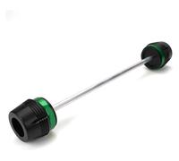 Tampons Cadre Anti-Chute pour Voge 200AC 300AC 300R 500DS 500R 650DS ER10 Moto Avant Essieu Fourche Roue Protection Anti-Collision Curseur Cache Kit(Green)