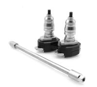 Tampons Cadre Moto Compatible Avec Ducati Pour Hypermotard 1100/821 Pour Monster 696 795 Pour Scrambler 800 Pour Diavel 1200 Protection Contre Les Chutes De Moto Cadre Slider(Silver)