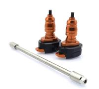 Tampons Cadre Moto Compatible Avec Ducati Pour Hypermotard 1100/821 Pour Monster 696 795 Pour Scrambler 800 Pour Diavel 1200 Protection Contre Les Chutes De Moto Cadre Slider(Orange)