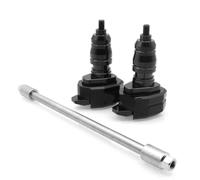 Tampons Cadre Moto Compatible Avec Ducati Pour Hypermotard 1100/821 Pour Monster 696 795 Pour Scrambler 800 Pour Diavel 1200 Protection Contre Les Chutes De Moto Cadre Slider(Black)