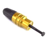 Tampons Cadre Moto Compatible Avec Yamaha Pour MT-03 2015 2016 2017 2018 2019 2020 Protection Anti-chute Pour Moto Curseur D'échappement Protection Anti-chute Accessoires(Yellow)