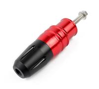 Tampons Cadre Moto Compatible Avec YAMAHA Pour YZF-R3 2015 2016 2017 2018 2019 2020 2021 2022 2023 Cadre De Moto Curseur D'échappement Protection Contre Les Chocs Crash Pad(Red)