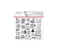 Tampons Clear Stampon Bullet Journal - Self Care - 28 pcs