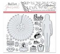 Tampons Clear Stampon Bullet Journal - Trackers Santé - 22 pcs Transparent G