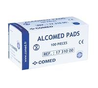 Tampons / Compresses d'alcool à 70° Alcomed 2 boites de 100 by MEDIQ