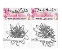 Tampons Créatifs - Frida Kahlo - Passiflore 2 + Passiflore 3 - 9,5 X 6,5 Cm