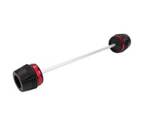 Tampons curseurs de Cadre Cadre De Fourche De Roue Avant Et Arrière De Moto Convient pour Voge DS625X DS525X DSX 525 900 625 X DSX 900 Protections du Cadre(Rear-Red)