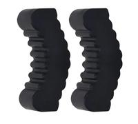 Tampons De Chandelle De Voiture,2 Adaptateurs en Caoutchouc Antidérapants Robustes | Cales De Levage Pour Voiture,Pour Garage Atelier Entretien Automobile Changement Pneu Remorque Support Domicile Véh