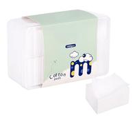 Tampons De Coton De Maquillage Doux, Lingettes Non Pelucheuses pour Enlever Le Visage, Les Yeux, Les Ongles, Coton Cosmétique Absorbant Fin, 1000 Pièces