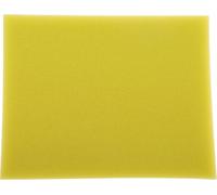 Tampons De Filtre À Air Pour Moto, Élément De Filtre À Air Central Durable Pour Pièces De Moto, Tampon En Mousse De Filtre À Air Pour Moto, 250X200Mm, Noir Jaune