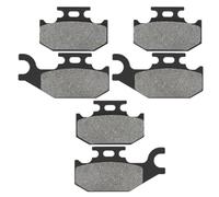 Tampons de Frein à Moto Avant et arrière 2x4 4x4 Compatible avec des pièces de Moto Automobile XL AutoShift 500 650 Max STD XT pour Le numéro de pièce 8K1927225B 1G724-97012(1 Set)