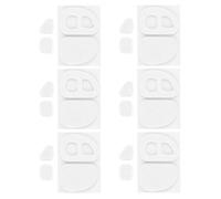 Tampons de friction pour chaussures avec texture en, White OS | Le coussin de l ' avant-pied insère des coussinets de cors pour les talons, les baskets, le confort des chaussures