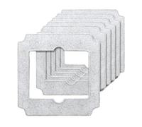 Tampons De Nettoyage 6 Pièces, Compatibles For Ecovacs, Compatibles For WINBOT, Mini Robot De Nettoyage De Vitres, Compatibles For WINBOT, W-CC02-0012 Séchage Rapide