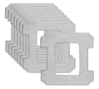 Tampons De Nettoyage, Compatibles Avec Ecovacs,Winbot W1 Pro / W1 / W2, Compatibles Avec Omni,/W2 Robot, Vadrouille De Remplacement, Chiffon En Microfibre Lavable(8pcs)