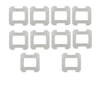 Tampons de nettoyage, compatibles avec Ecovacs, Winbot W1/ W2s Pro/ W2 Omni /W960, vadrouille de remplacement for Robot, chiffon en Microfibre lavable(10 pcs)