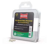 Tampons de nettoyage en feutre Ballistol Klassik cal. .17 - 60 pcs