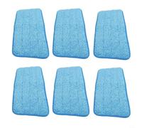 Tampons de nettoyage en microfibre compatibles avec les balais pulvérisateurs, lavables et réutilisables, pour tous les types de sols durs, disponibles en 3 ou 6 pièces (B)