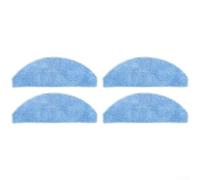 Tampons de nettoyage en microfibre compatibles avec Tikom L8000 Plus et Medion X20 SW+ MD 11415 - Lavables pour plusieurs utilisations (ensembles trimestriels)