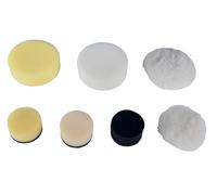 Patin en plastique noir, Ø 50,0mm, lot de 5 KS Tools 515.5128