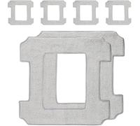 Tampons De Nettoyage Lavables For Robots Ecovacs, Winbot W1 Pro / W1 / W2 Omni / W2(6PCS)