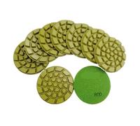 Tampons De Polissage De Sol, Disques De Ponçage, Tampons De Rénovation Et De Réparation De Sol, Adaptés Au Béton, Bricolage À Domicile, 4 Pouces, 100mm, 9 Pièces(9pcs grit 200)