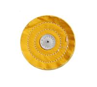 Tampons de polissage en coton épais 50 couches - Disque de polissage jaune et blanc for une longue durée de vie - 1 pièce(Yellow,170mm)