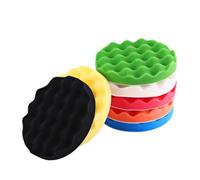 Tampons de polissage, entretien de 7 couleurs 180 mm de diamètre tampon de polissage professionnel 10 pièces/ensemble pour voiture