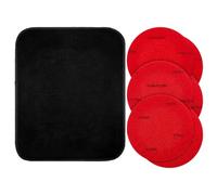Tampons De Ponçage À Boule De Bowling - 25x20cm Bowling Ball Resurfacing Tampons De Serviettes | Fourniture De Polissage Outils De Nettoyage En Profondeur Pour Refaire Le Conditionnement Conditionné D