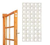 Tampons de Porte de Placard - 50pcs/100pcs Tampons de butée pour poignées de Porte en Silicone Auto-adhésifs | Garde-Mur en Caoutchouc Transparent, Autocollants antidérapants et Anti-Collision pour