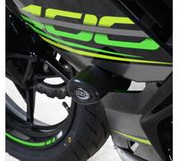 Tampons de protection R&G RACING Aero noir Kawasaki Ninja 400