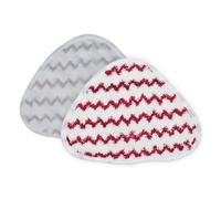 Tampons De Rechange En Microfibre, 2 Pièces, Recharge De Vadrouille Lavable Et Réutilisable, Compatible Avec Vileda, Outil De Nettoyage À Vapeur Par Pulvérisation Chaude(RED 2pcs)